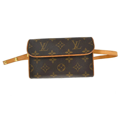 Louis Vuitton Florentine Waist Monogram Canvas, Brown, Canvas, Clutch