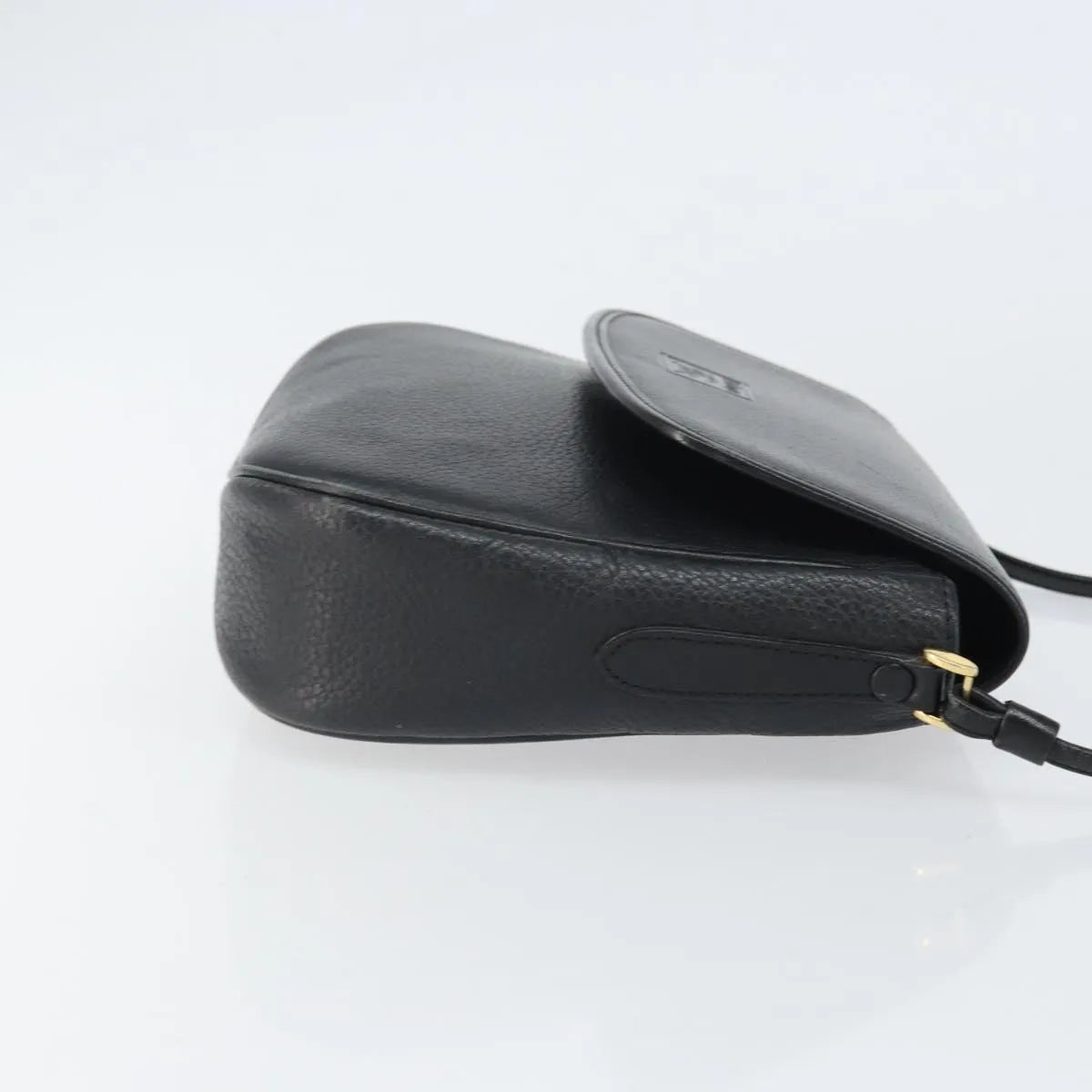 Burberry Vintage Leather, Black, Leather, Shoulder Bag