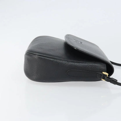 Burberry Vintage Leather, Black, Leather, Shoulder Bag