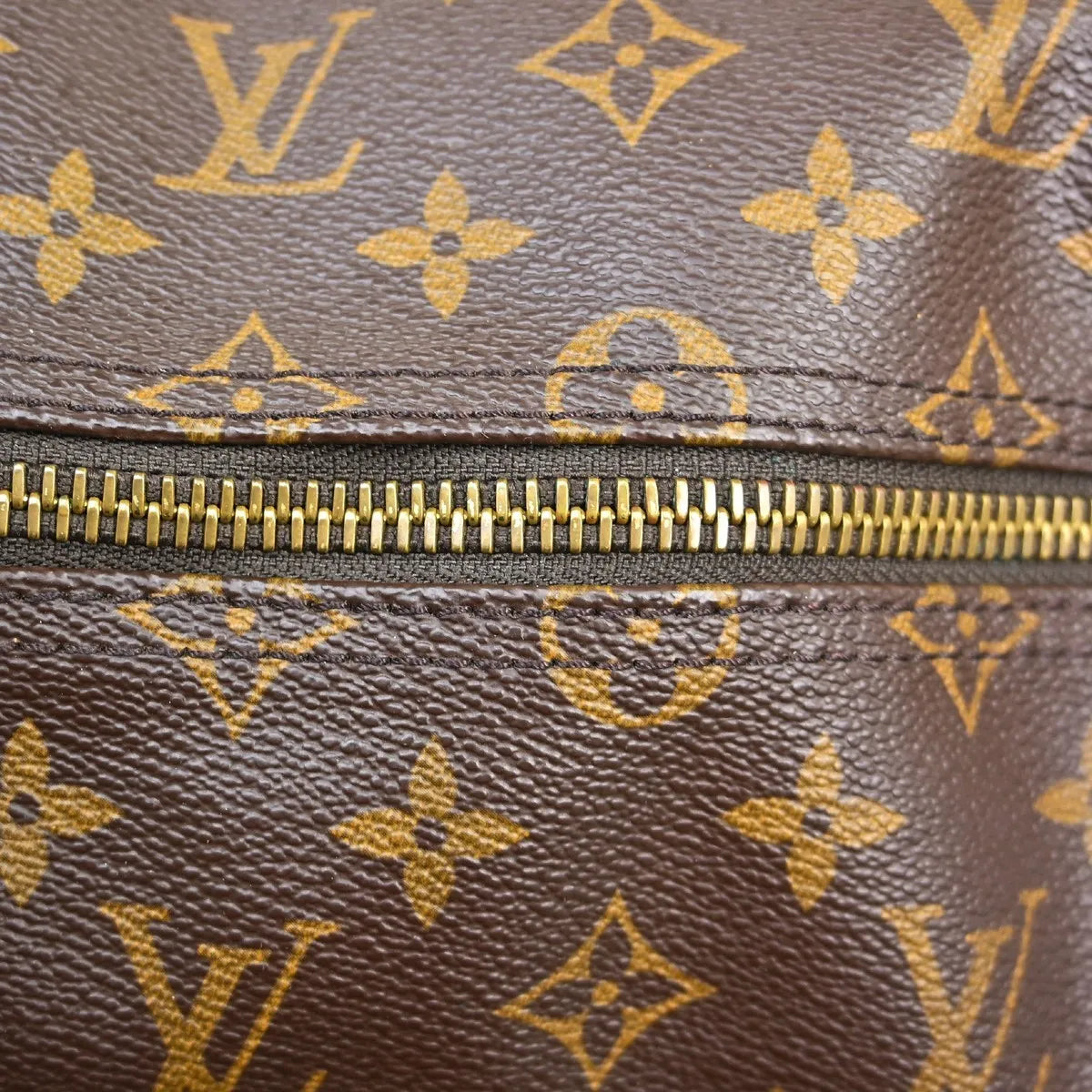 Louis Vuitton Keepall Monogram, Brown, Canvas, Travel Bag