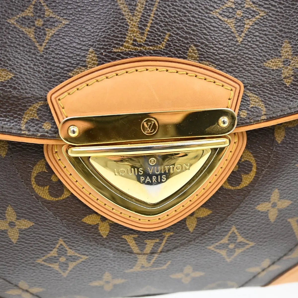 Louis Vuitton Beverly Monogram Canvas, Brown, Canvas, Handbag