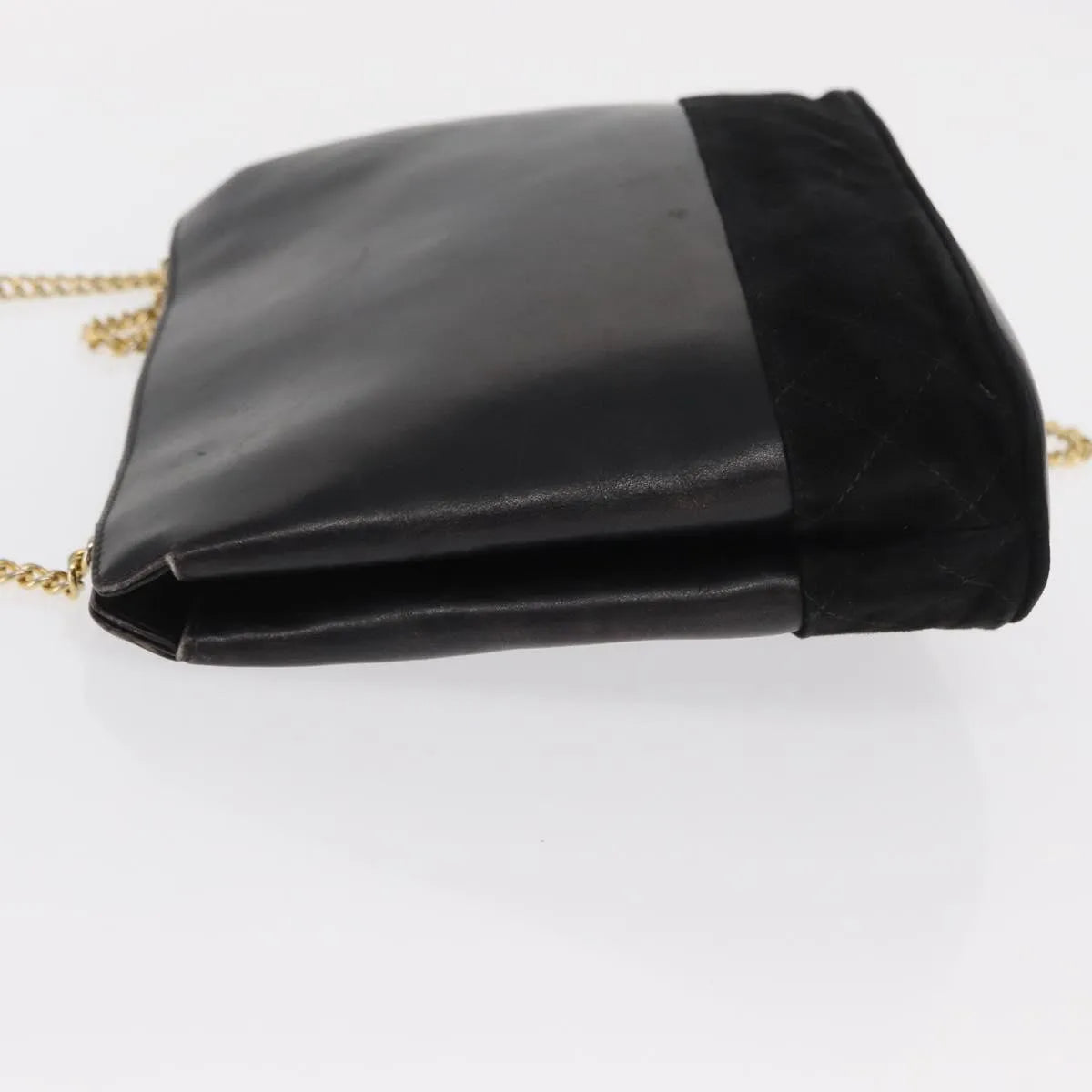 Salvatore Ferragamo Vintage Leather, Black, Leather, Shoulder Bag