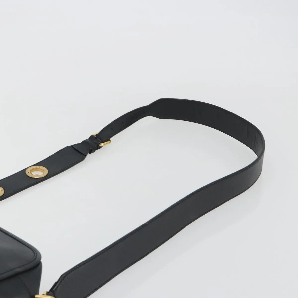 Fendi F is Fendi Camera Leather, Navy, Leather, Shoulder Bag