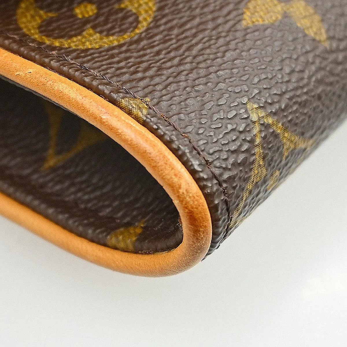 Louis Vuitton Twin Monogram Canvas, Brown, Canvas, Clutch