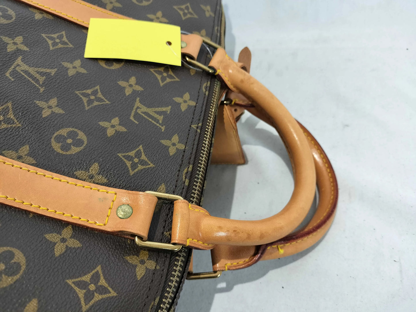 Louis Vuitton Keepall Bandouliere Monogram Canvas, Brown, Canvas, Travel Bag