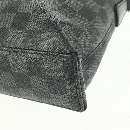 Louis Vuitton Porte-Documents Jour Damier Graphite, Gray, Canvas, Briefcase