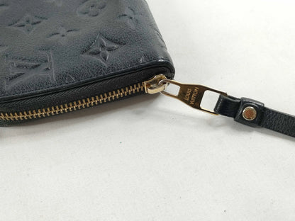 Louis Vuitton Clemence Monogram Empreinte Leather, Brown, Leather, Wallet