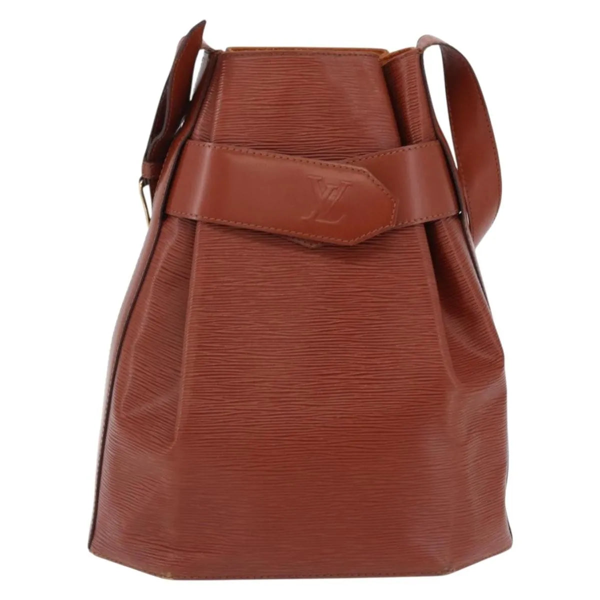 Louis Vuitton Vintage Sac d'Epaule Handbag Epi, Brown, Leather, Shoulder Bag