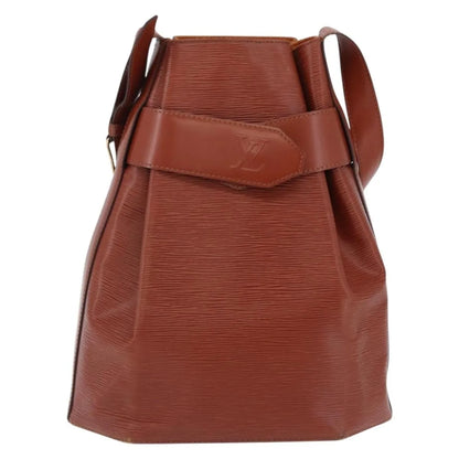 Louis Vuitton Vintage Sac d'Epaule Handbag Epi, Brown, Leather, Shoulder Bag