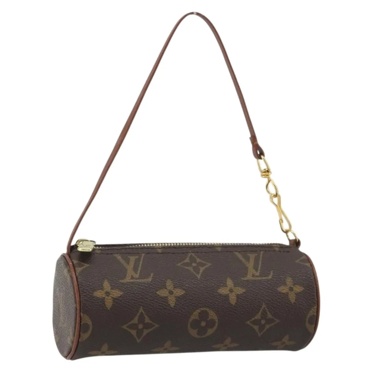 Louis Vuitton Papillon Pochette Monogram Canvas, Brown, Canvas, Clutch