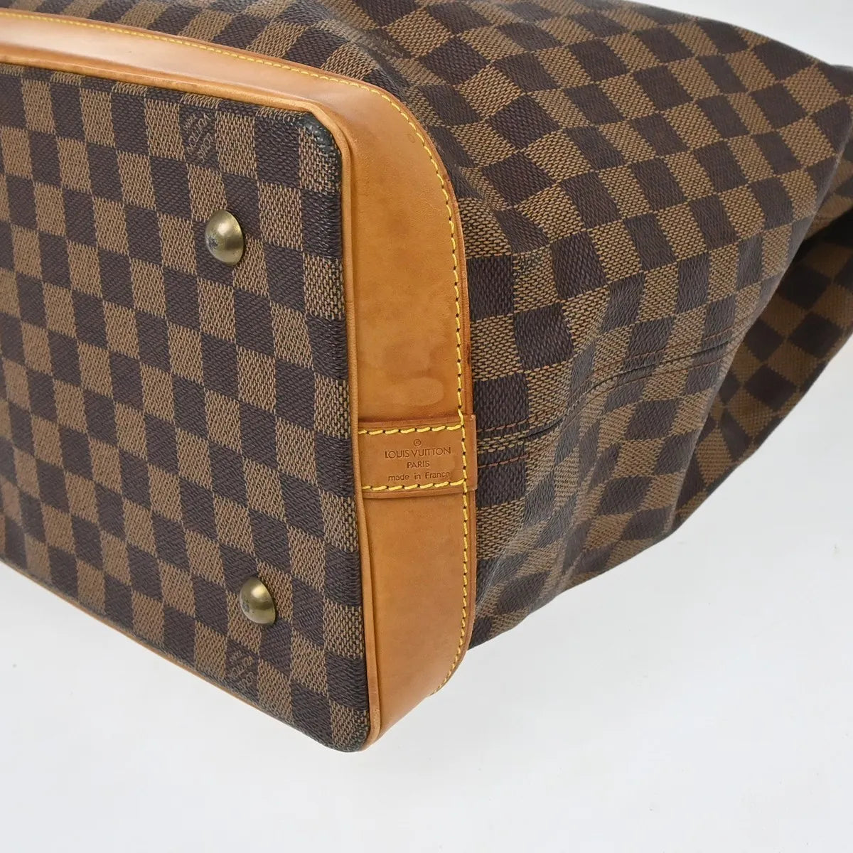 Louis Vuitton West End Damier, Brown, Canvas, Travel Bag