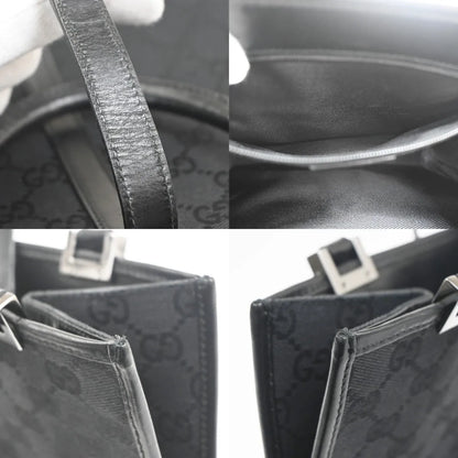 Gucci Jackie Tote GG Canvas, Black, Canvas, Handbag