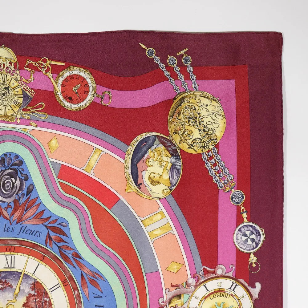 Hermes Carré 90 Silk multicolor, Multicolour, Silk, Scarf