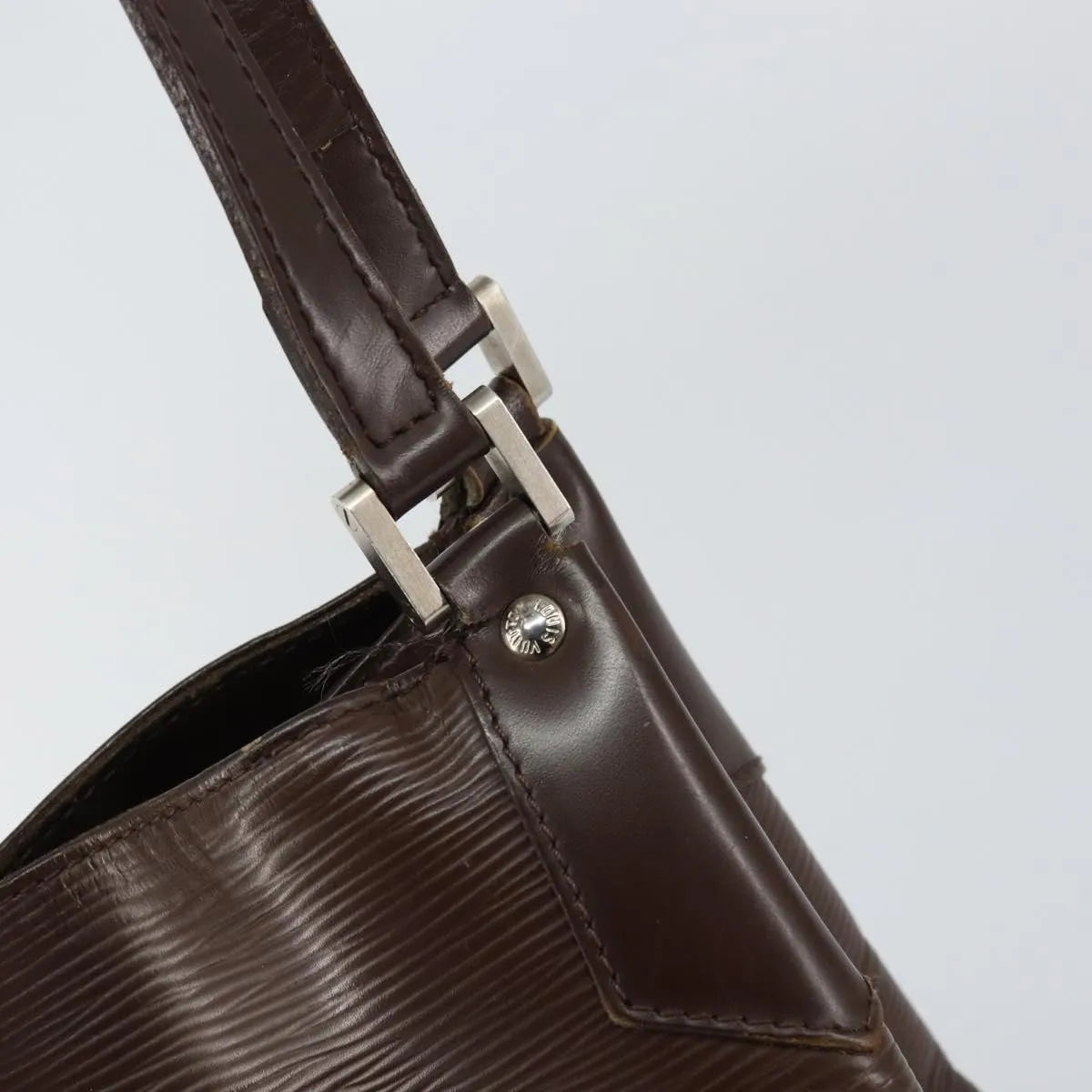 Louis Vuitton Mandara Epi Leather, Brown, Leather, Shoulder Bag