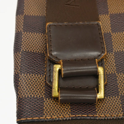 Louis Vuitton Bosphore Pochette Damier, Brown, Canvas, Shoulder Bag