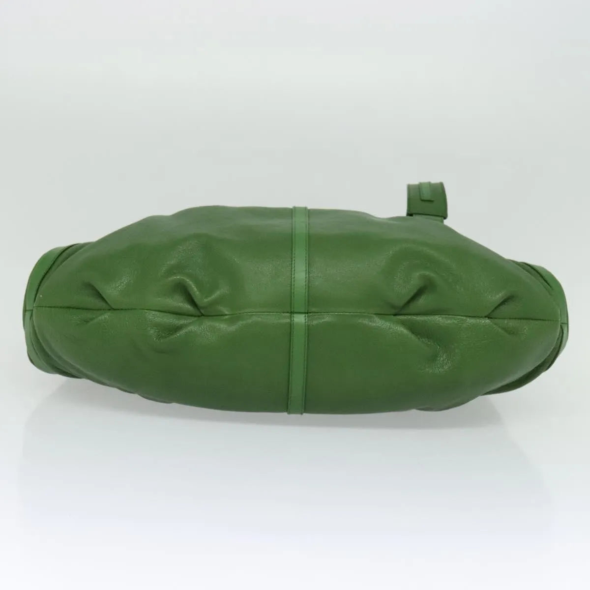 Bvlgari Chandra Hobo Leather, Green, Leather, Handbag