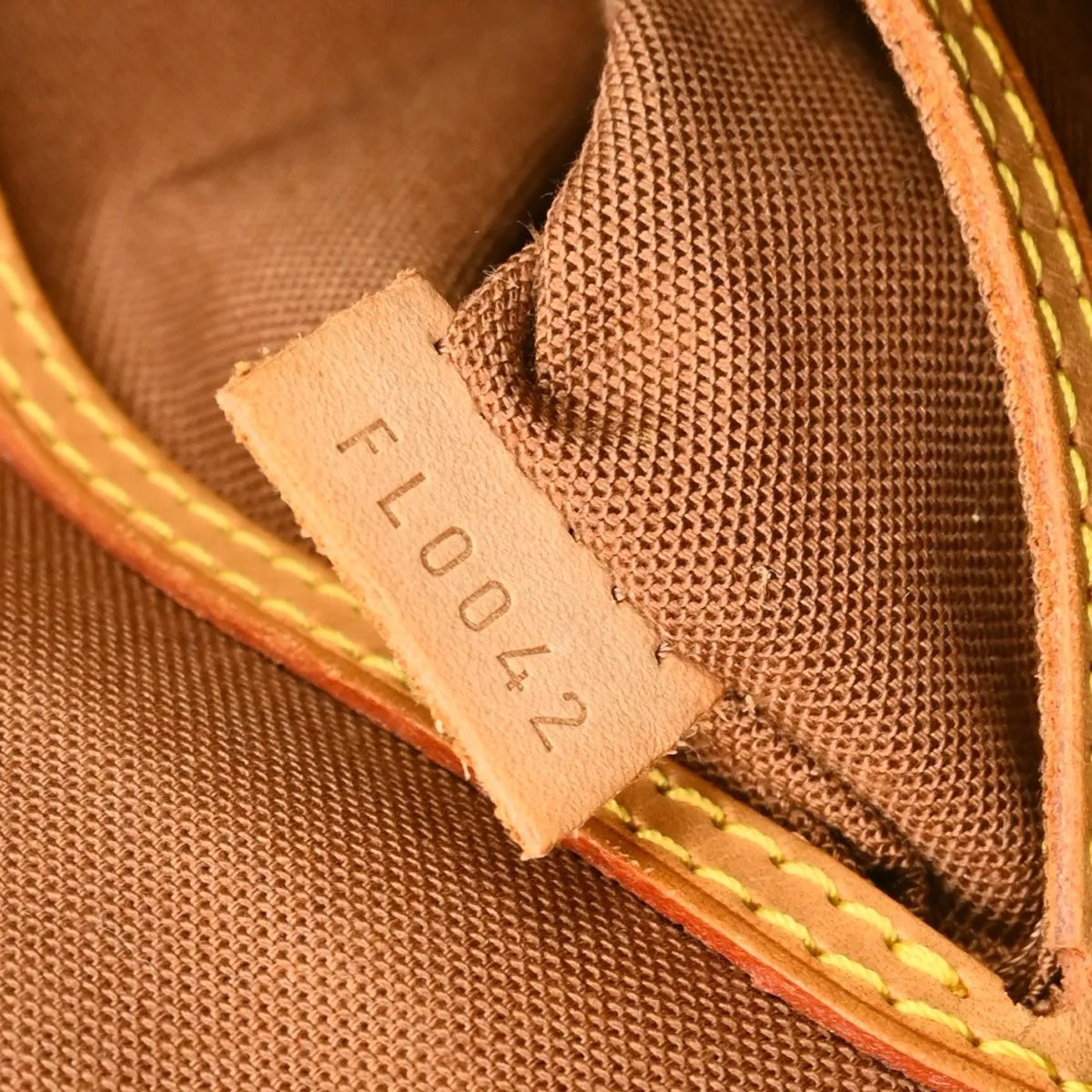 Louis Vuitton Alma Monogram, Brown, Canvas, Handbag