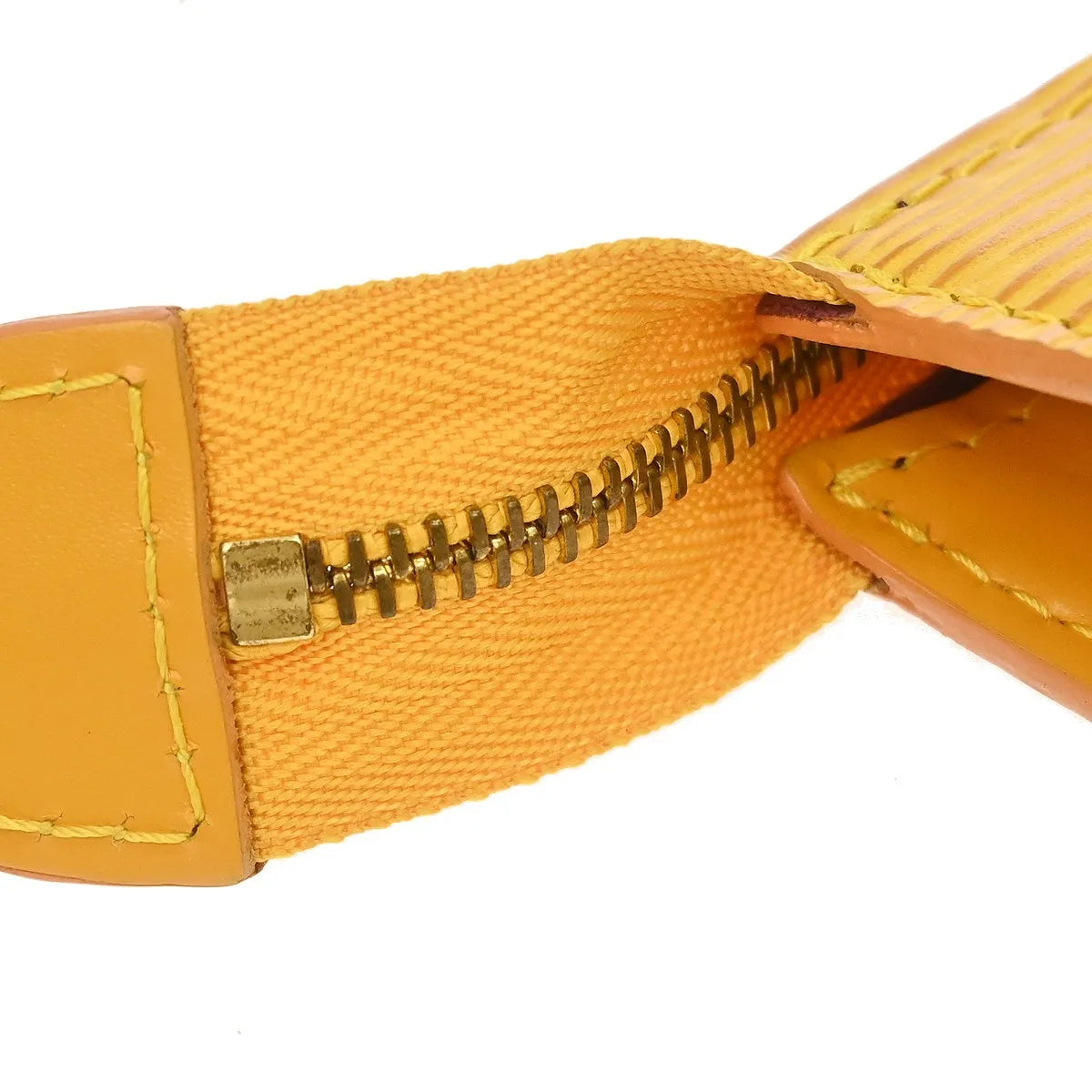 Louis Vuitton Pochette Accessoires NM Epi Leather, Yellow, Leather, Clutch