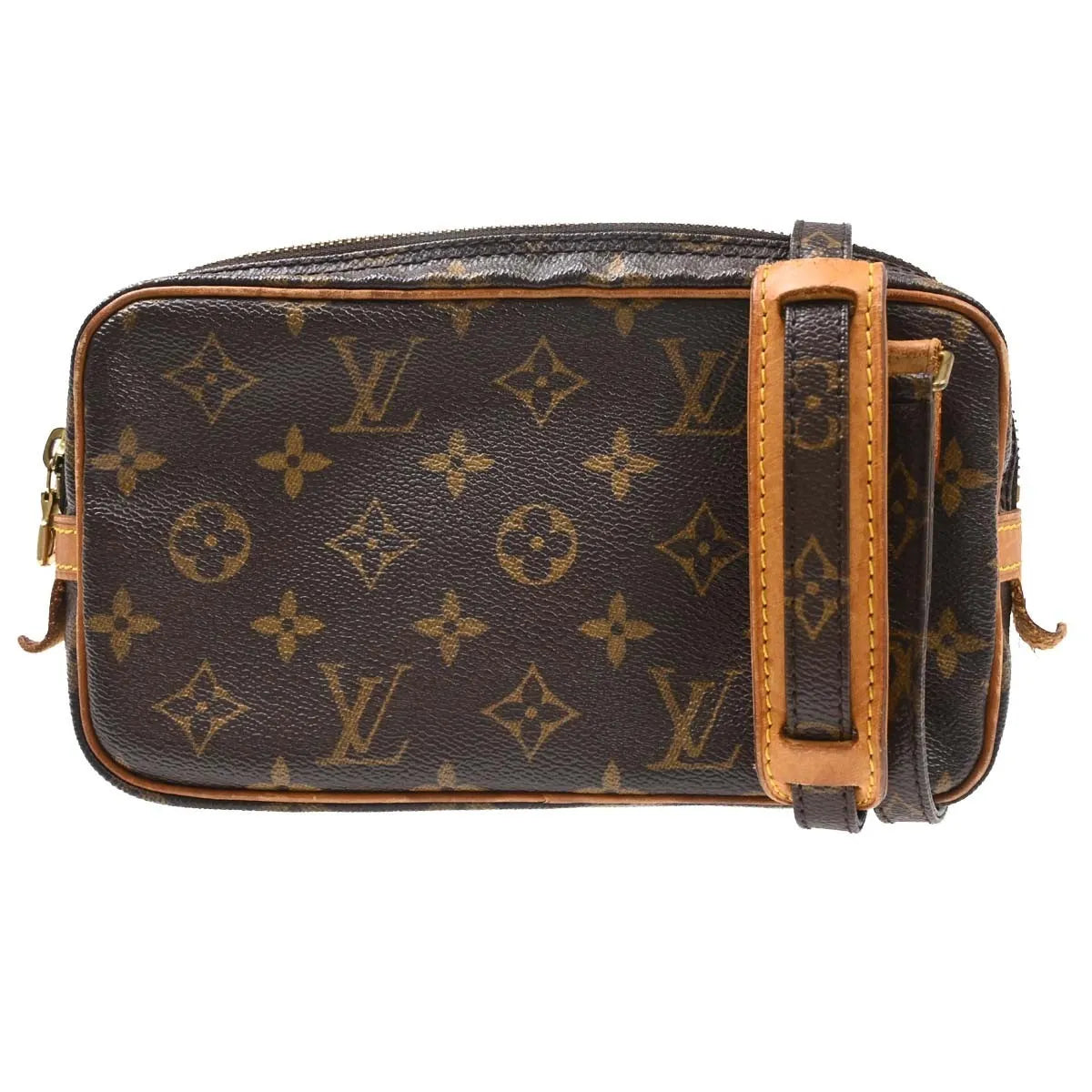 Louis Vuitton Pochette Marly Bandouliere Monogram Canvas, Brown, Canvas, Shoulder Bag