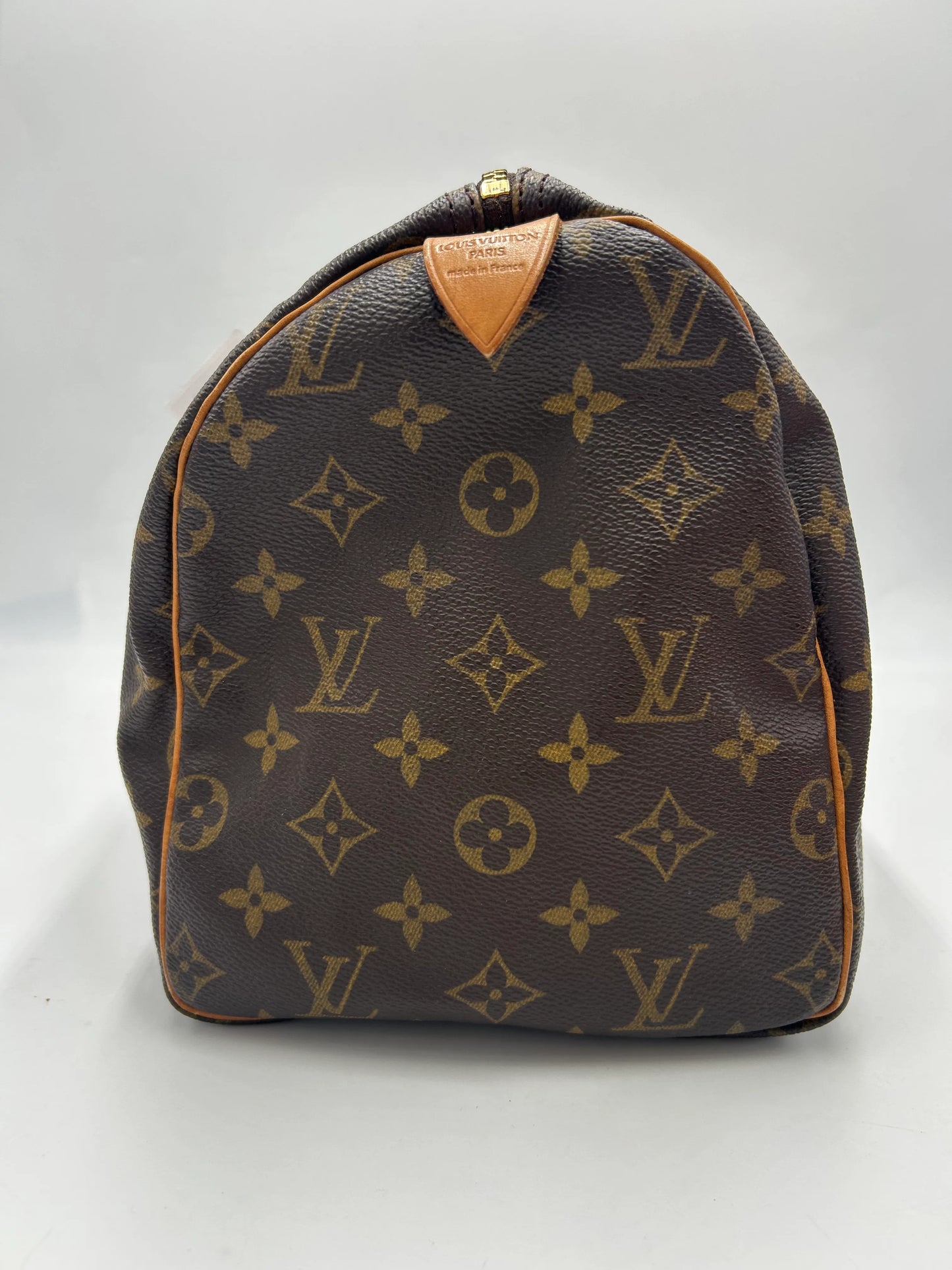 Louis Vuitton Speedy Monogram Canvas, Brown, Canvas, Handbag