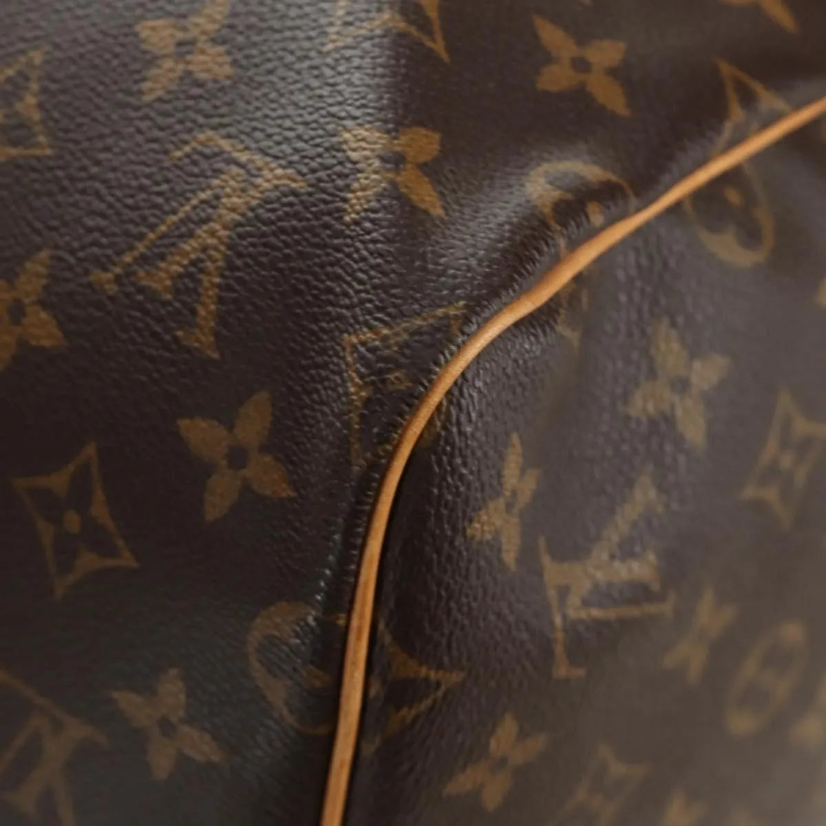 Louis Vuitton Keepall Monogram Canvas, Brown, Canvas, Travel Bag