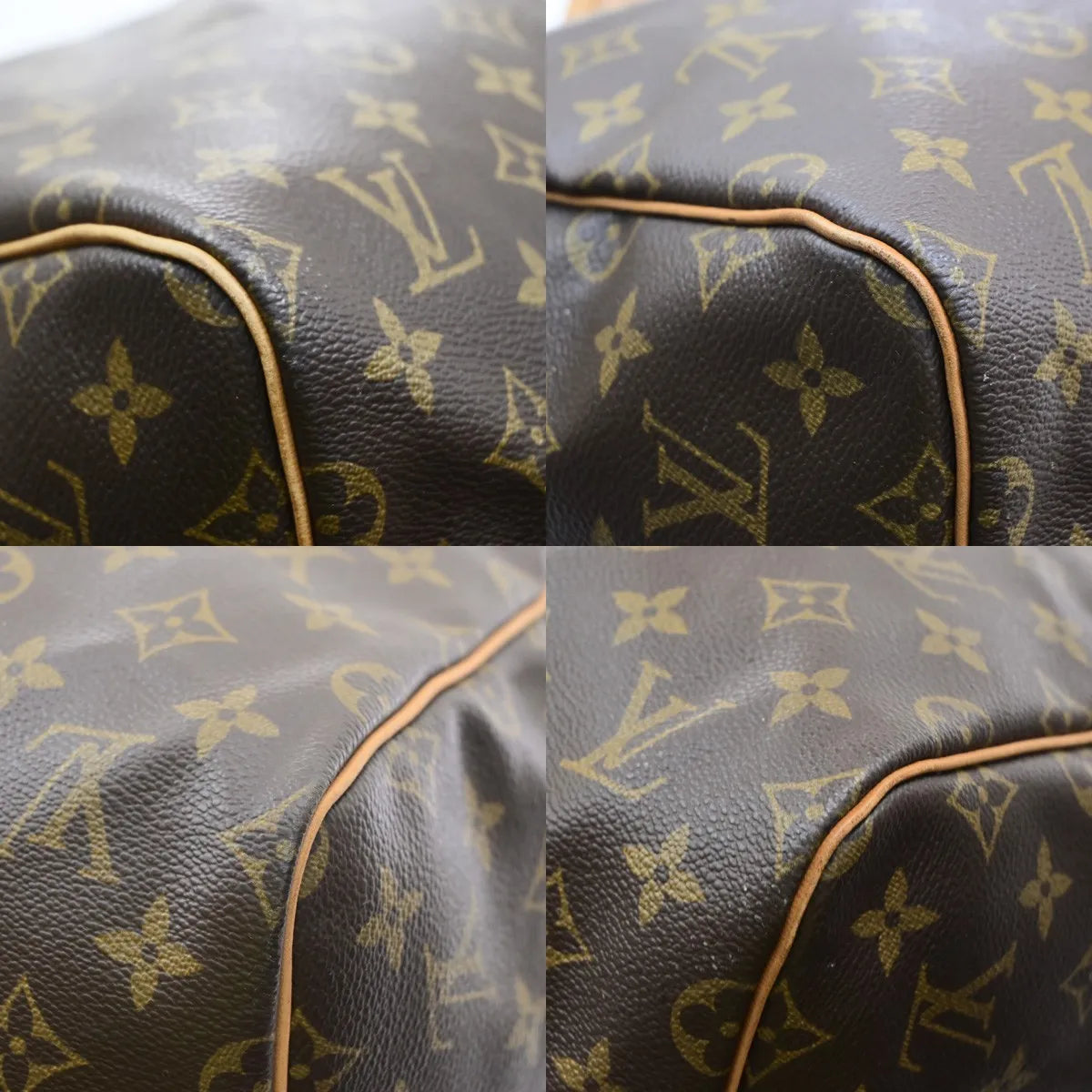 Louis Vuitton Keepall Bandouliere Monogram Canvas, Brown, Canvas, Travel Bag