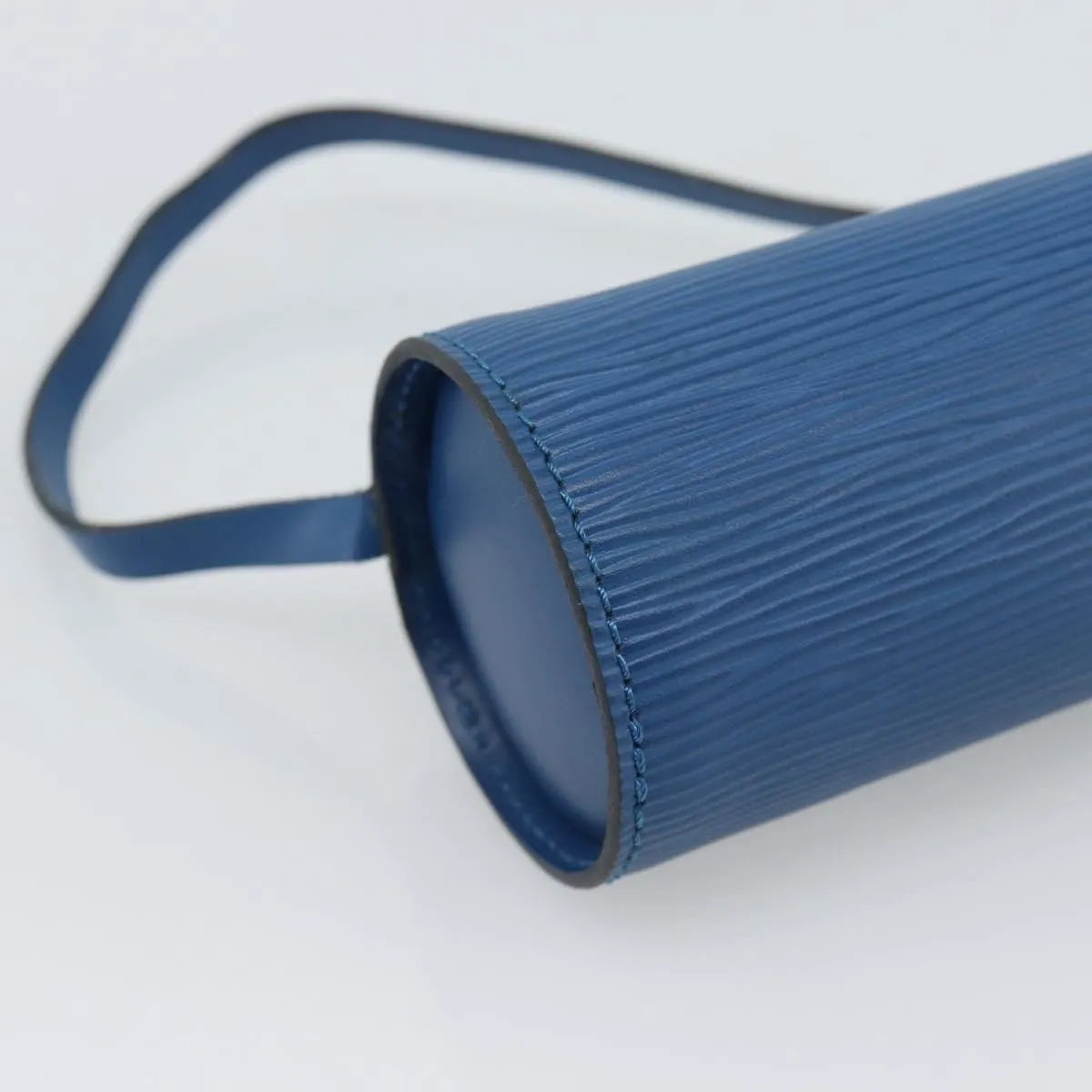 Louis Vuitton Soufflot Pochette Epi Leather, Blue, Leather, Clutch