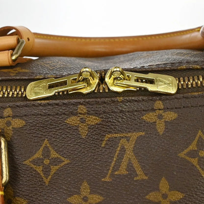 Louis Vuitton Keepall Bandoulière Monogram, Brown, Canvas, Travel Bag