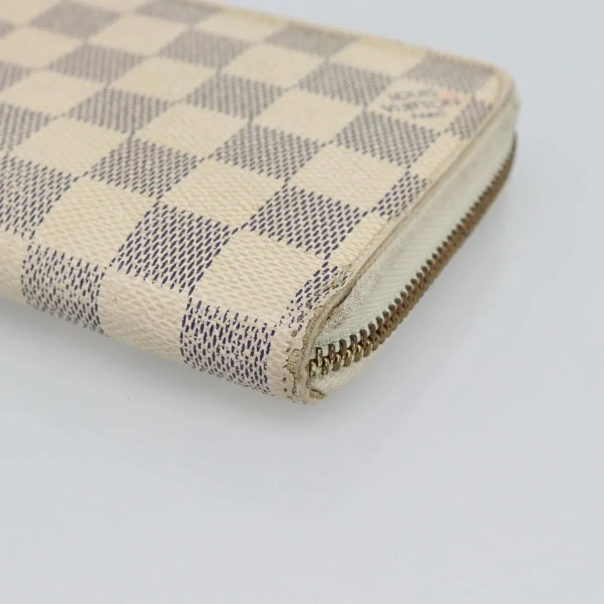 Louis Vuitton Zippy Organizer Damier Ebene, Beige, Canvas, Wallet