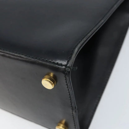 Salvatore Ferragamo Convertible Vara Bow Tote Leather, Black, Leather, Handbag