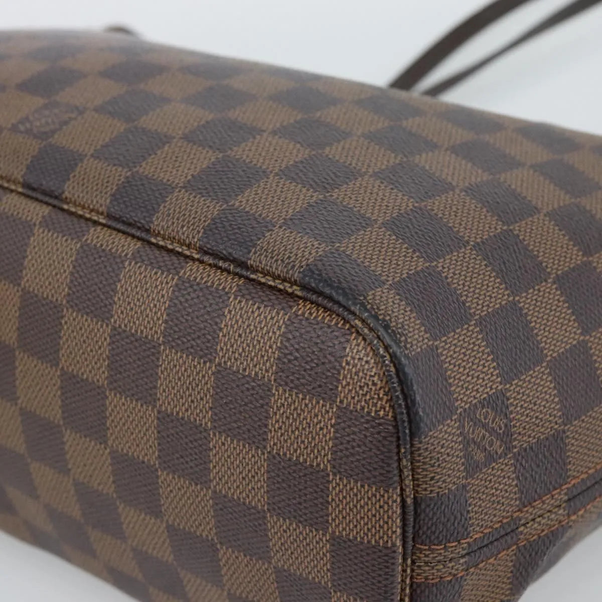 Louis Vuitton Neverfull Tote Damier, Brown, Canvas, Tote Bag