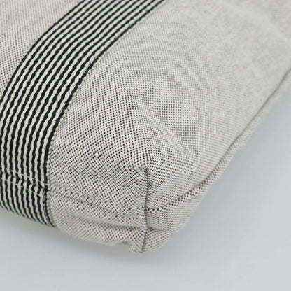 Hermes Fourre-tout Herline Fourre-tout Herline, Gray, Canvas, Tote Bag