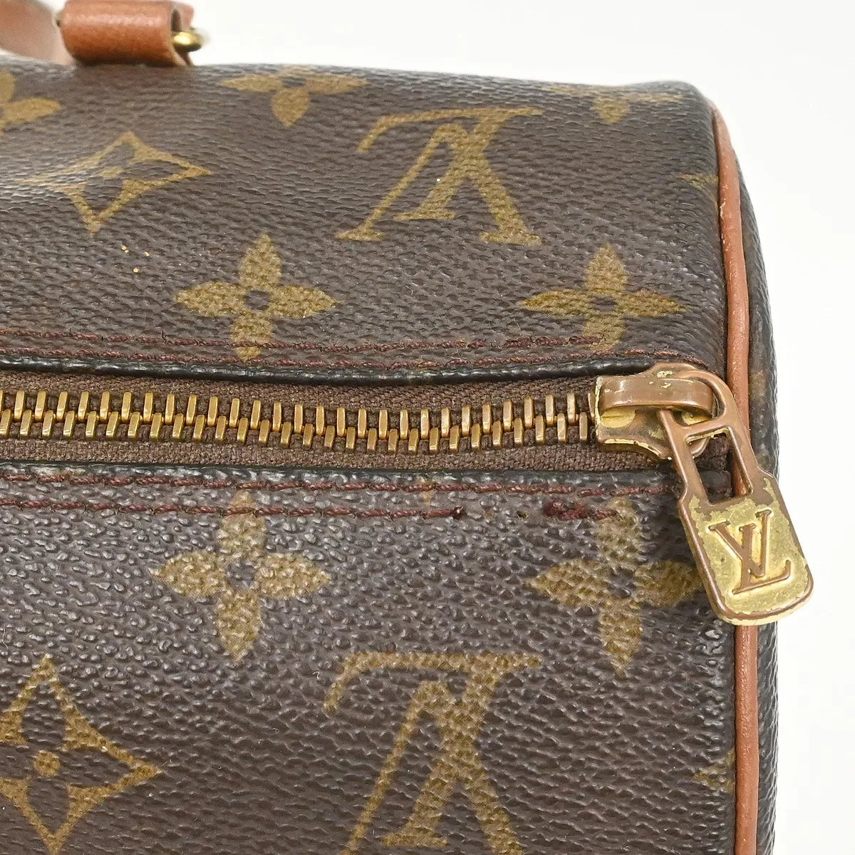 Louis Vuitton Papillon Monogram Canvas, Brown, Canvas, Handbag
