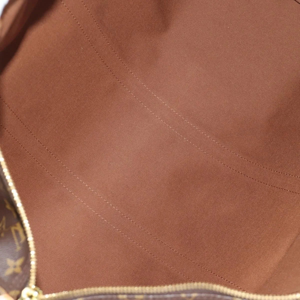 Louis Vuitton Keepall Monogram Canvas, Brown, Canvas, Travel Bag