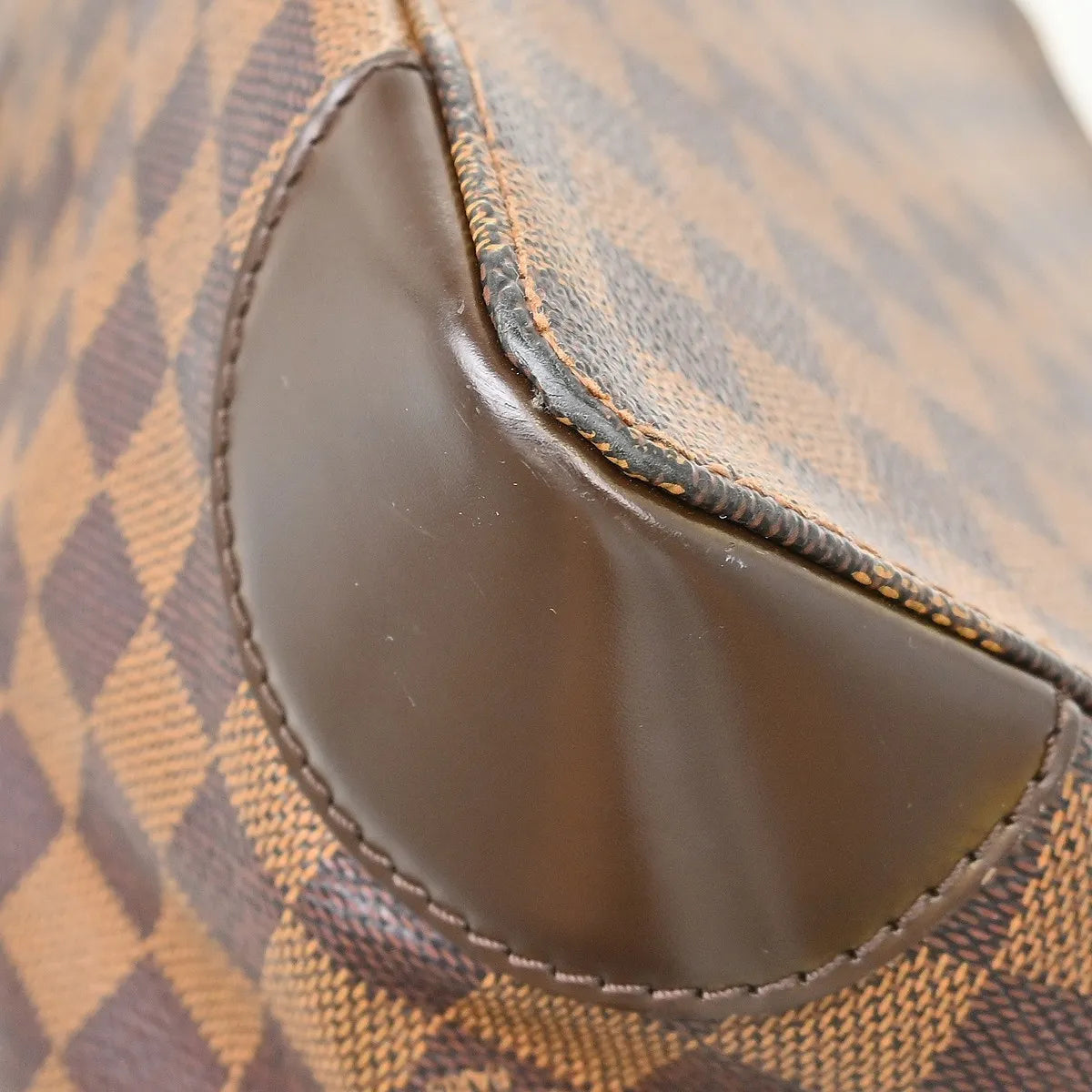 Louis Vuitton Hampstead Damier, Brown, Canvas, Tote Bag