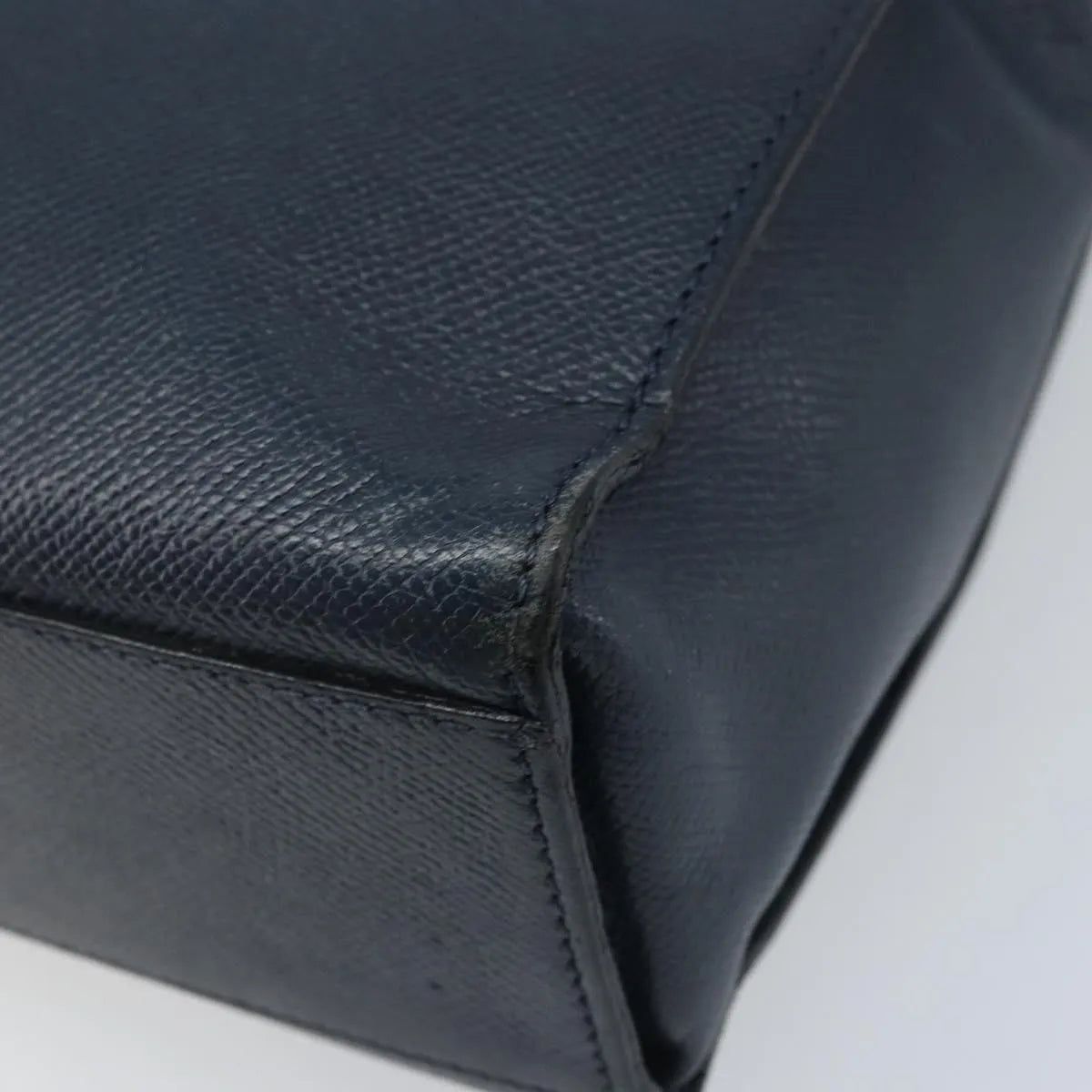 Celine Vintage Leather, Navy, Leather, Shoulder Bag