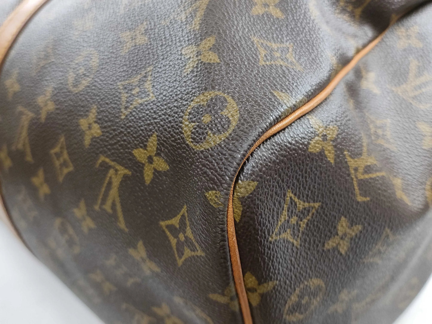 Louis Vuitton Keepall Monogram Canvas, Brown, Canvas, Travel Bag