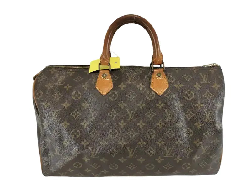 Louis Vuitton Speedy Monogram Canvas, Brown, Canvas, Handbag