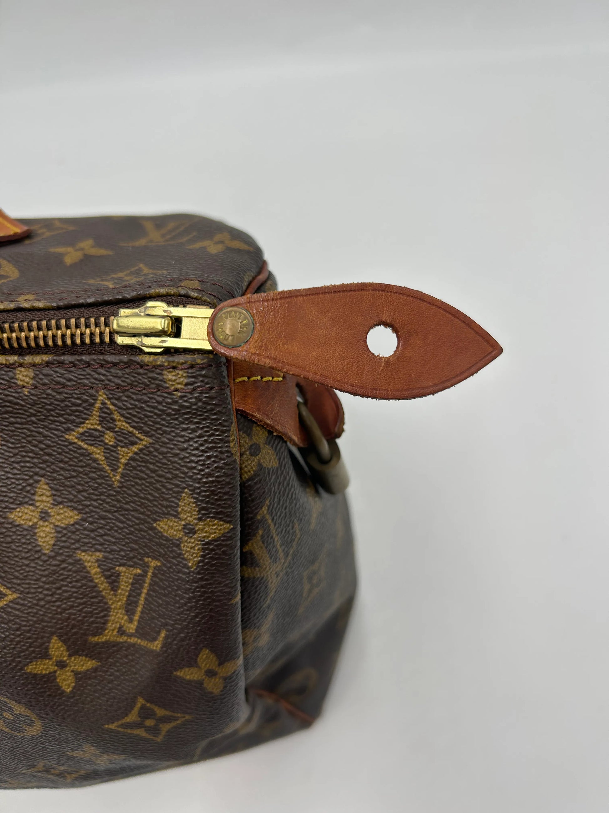 Louis Vuitton Speedy Monogram Canvas, Brown, Canvas, Handbag
