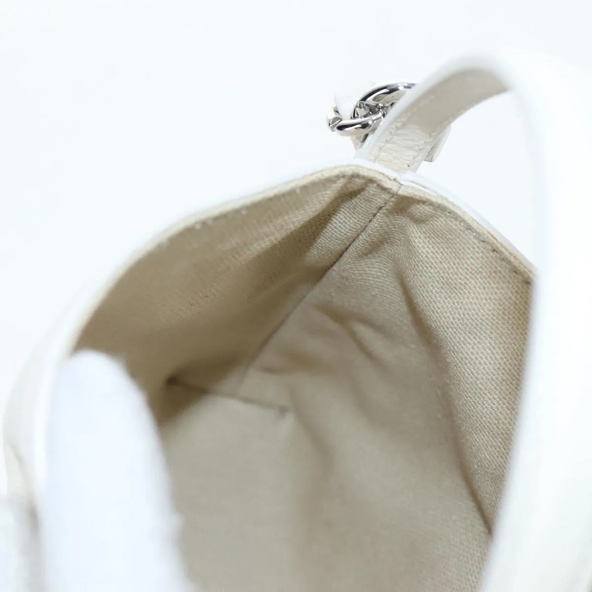 Givenchy Voyou Leather, White, Leather, Shoulder Bag