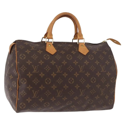 Louis Vuitton Speedy Monogram Canvas, Brown, Canvas, Handbag
