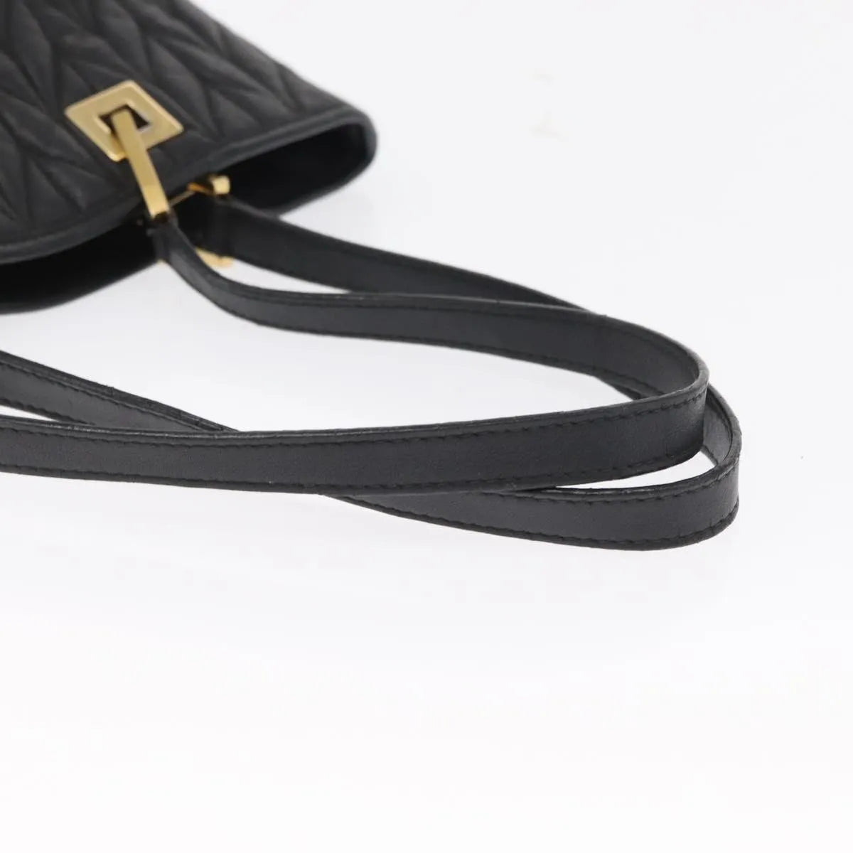 Gucci Vintage tote Leather, Black, Leather, Tote Bag