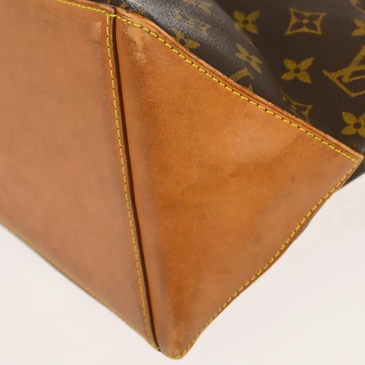 Louis Vuitton Cabas Mezzo Monogram Canvas, Brown, Canvas, Shoulder Bag