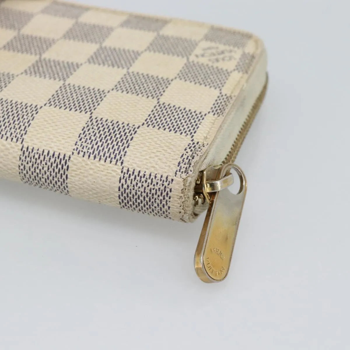 Louis Vuitton Zippy Organizer Damier Ebene, Beige, Canvas, Wallet