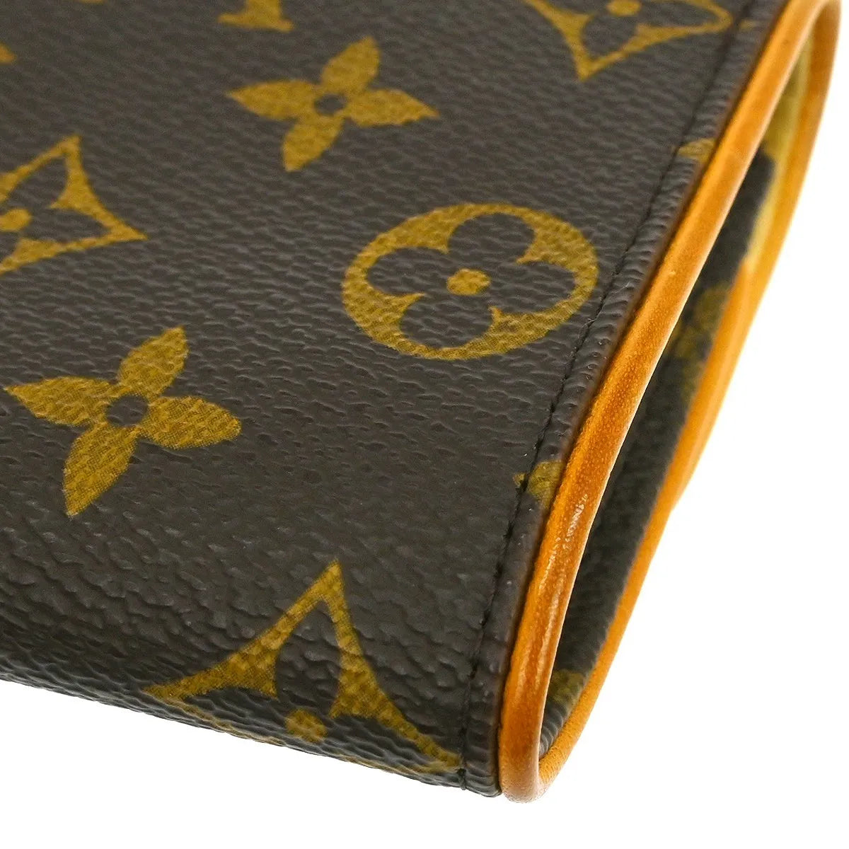 Louis Vuitton Twin Monogram, Brown, Canvas, Clutch