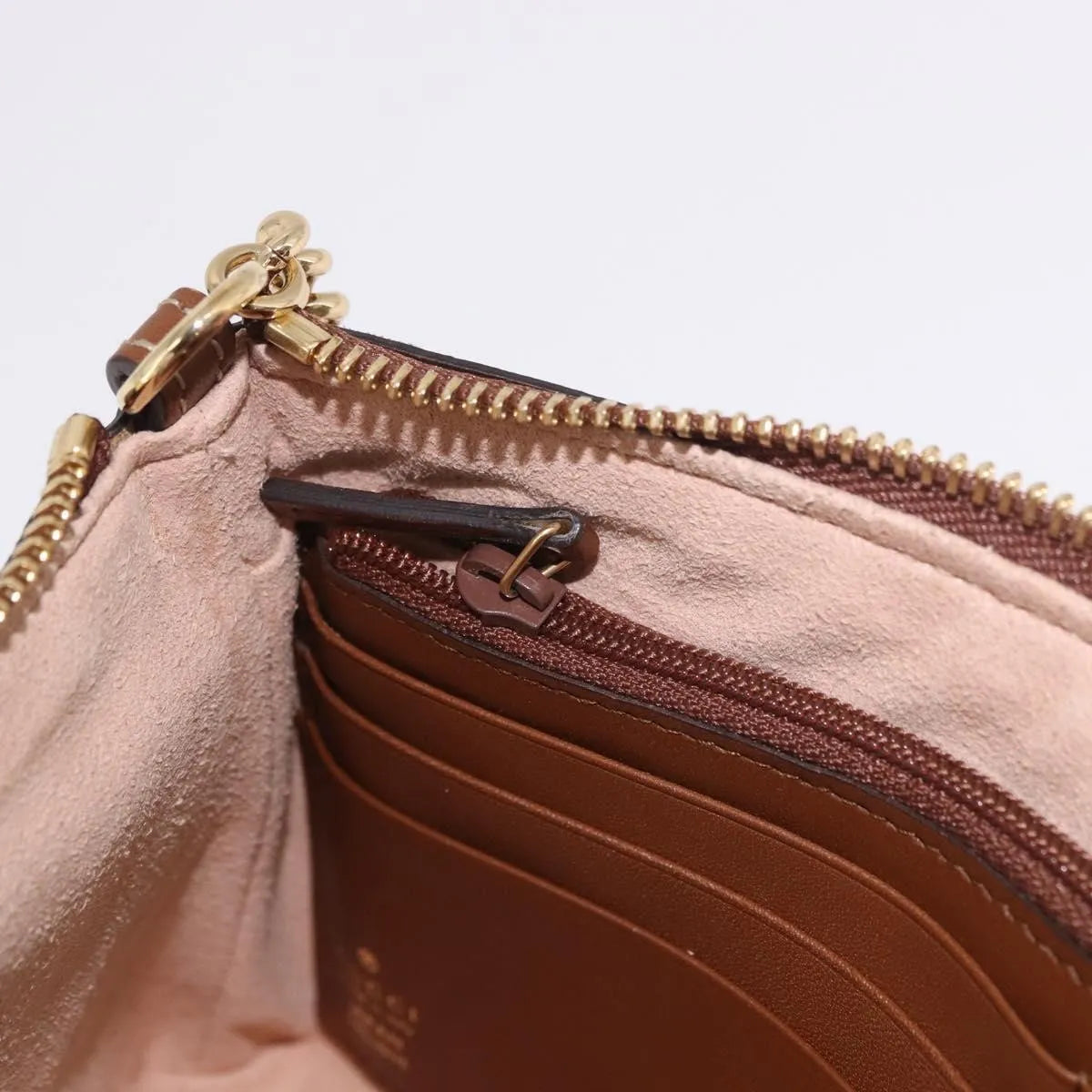 Gucci Pochette GG Canvas, Beige, PVC, Clutch