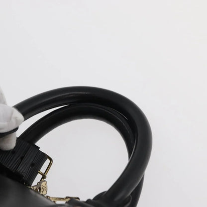 Louis Vuitton Keepall Epi Leather, Black, Leather, Travel Bag