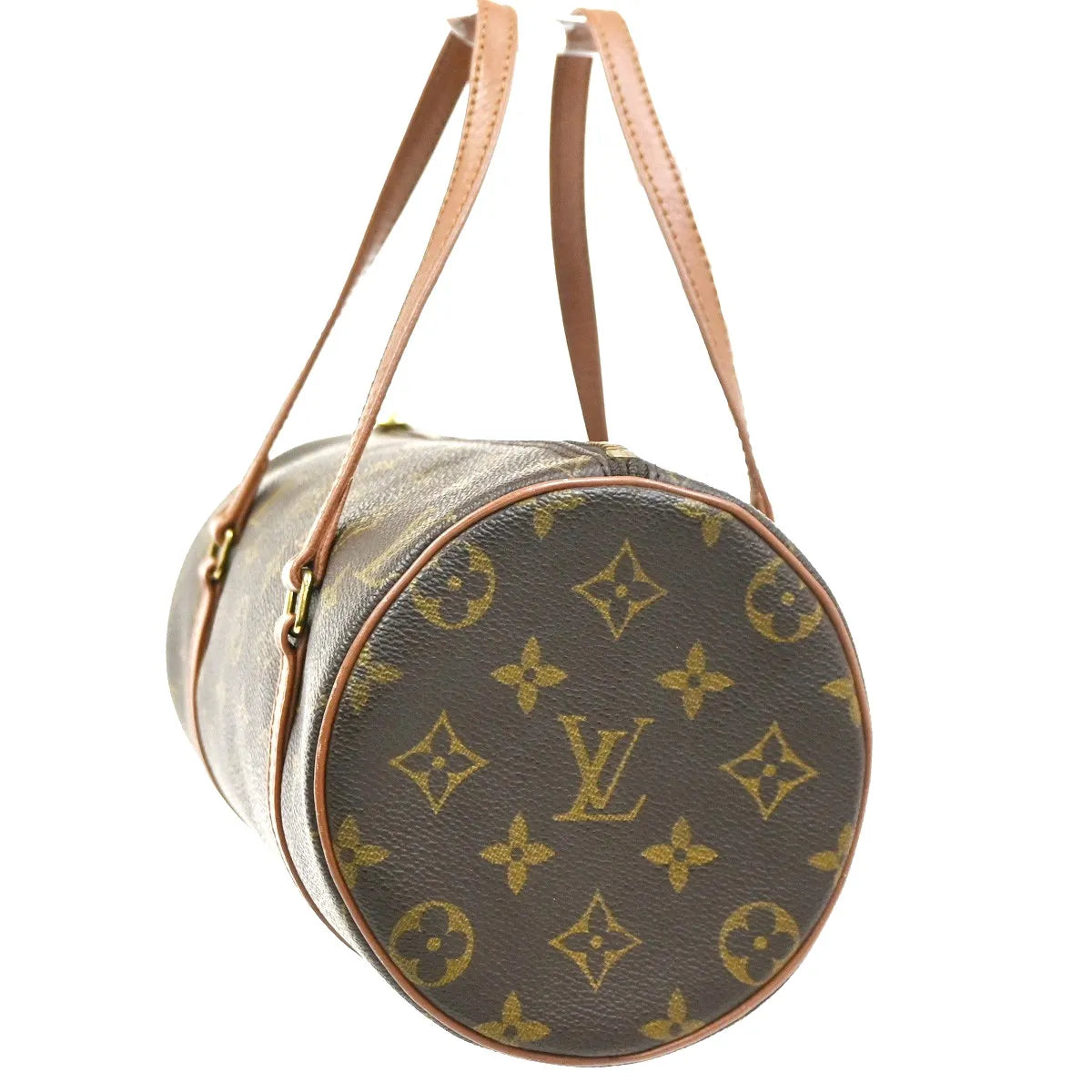 Louis Vuitton Papillon Monogram Canvas, Brown, Canvas, Handbag