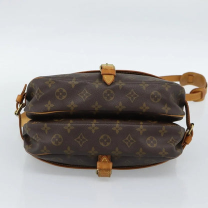 Louis Vuitton Saumur Monogram Canvas, Brown, Canvas, Shoulder Bag