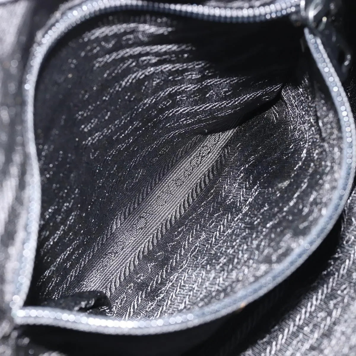 Prada Re-Edition 1995 Chain Quilted Tessuto, Black, Nylon, Shoulder Bag